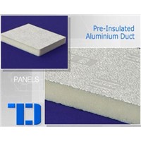 TD PIR Pre-Insulated Aluminum Duct with Coating and Glue
