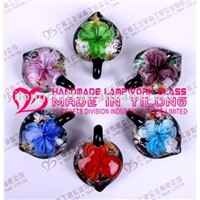murano glass flower jewelry(pendant,charm)