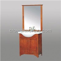 Solid Wood Bathroom Cabinet