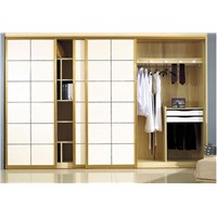 Wardrobes with Removable Glass Door, Build-In Closet