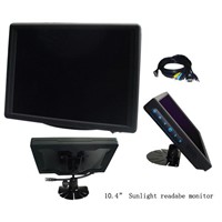 10.4 inches Sunlight Readable Transflective Vehicle monitor