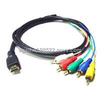 Component Cables (HDMI to 5RCA)