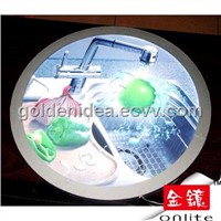 Round Crystal LED Light Box