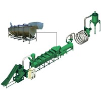Waste Plastic Recycling and Reprocessing Production Line