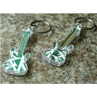 Acrylic Ultrasonic Wave Key Chain