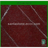 Red Granite Tile African Daisy