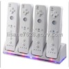 Wii Remote Charger with Fourfold Dock