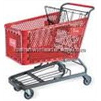 180L Plastic Shopping Cart (YLD-088-2)