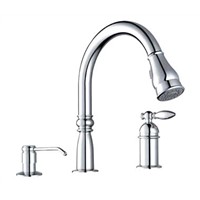 3 Hole American Style Kitchen Faucet Sink Faucet