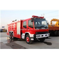 Isuzu Double Axle Foam Fire Truck