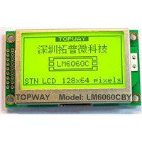 128X64 2&amp;quot; Graphic LCD Display Cog Type LCD Module (LM6060C)