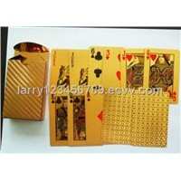 Gold Playing Card