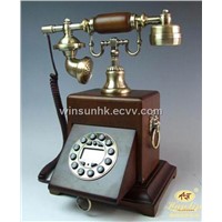 Wooden Antique Phone