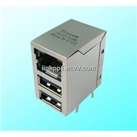 Connector with LAN Transformer (RJ45)