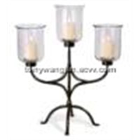 Glass Candle Holders