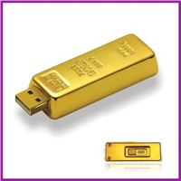 Gold USB Flash Drive