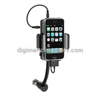 Car Charger+Holder+FM Transmitter for iPhone/iPhone 3G