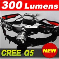 CREE LED 300LM 3 - Modes Headlamp Flashlight
