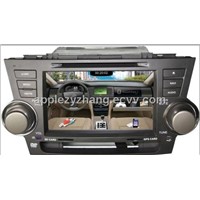 in Dash Car DVD Player and GPS for Toyota Highlander