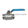 Two Piece Male Threaded Ball Valve