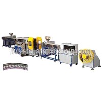 PVC Steel Wire Reinforced Transparent Pipe Production Line