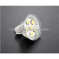 12V MR11 LED Bulb Cool White - 6 LED SMD 5060