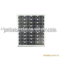 55w High Efficiency Monocrystalline Solar Module