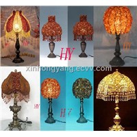 Color Glass Bead Lampshade