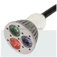 LED Spotlight MR16 3W RGB