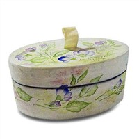 Round-Shaped Box with Frosting Embossing Textures &amp;amp; Patterns (ROUD-1)