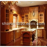 Raised Squared Classic Solid Wood Kitchen Cabinet