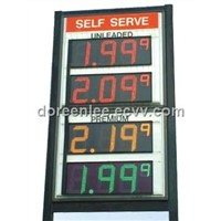 LED Petrol Price Sign Board
