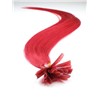 Wholesale Pre-Bonded Stick Hair Extensions Red Color