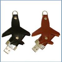 Air plane oem leather usb flash security