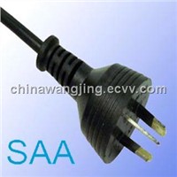 Australian SAA Standard AC Power Cord 3 Pin Plug