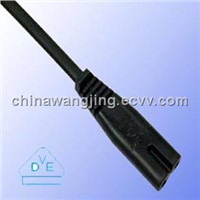 Europe Power Cord IEC 320 C7 Connector