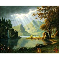 Landscape oil painting reproducted for wholesale