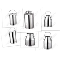 Stainless steel milk bucket