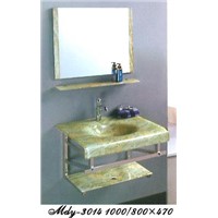 European Glass Bathroom Cabinet