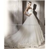 2012 Brand New Custom made A-line Strapless Floor-length Tulle Bridal Wedding Gown WD11109