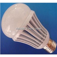 7W LED Bulbs with Low Power Consumption, Made of Aircraft Aluminum Die-casting Cover with Cream
