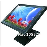 15 inch lcd touch monitor with strengthen pedestal