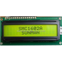 16*2 character lcd module with difeerent color