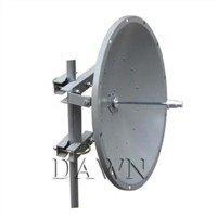 2400 to 2483MHz 21dBi WLAN Wi-Fi Parabolic Dish Antenna with Dual-polarization