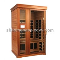 2 persons infrared sauna room