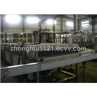 Continuous spray sterilization machine