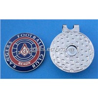Metal Printing Logo Golf Cap Clip