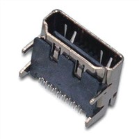 HDMI Female Connector, SMT Type 19P