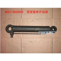 HOWO Truck Spare Parts Cab Hydraulic Lifting Cylinder
