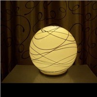 LED glass ball table lamp GB-10166-L